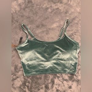 VS PINK Velvet Crop Tank